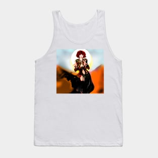 Motivation from sleep Figure Art, Female. Tank Top